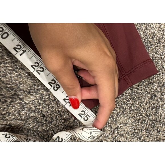 Lululemon Invigorate High-Rise Tight 25" Chianti Size 14 EUC - Picture 6 of 6